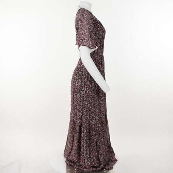 Ba&sh Divine Silk-Blend Maxi Dress - Picture 5 of 5